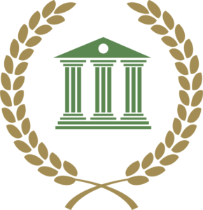 Pillars of justice icon